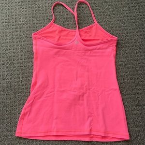Athletic size 6 built in bra tank